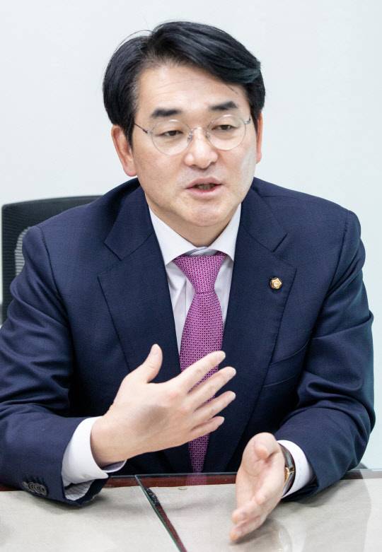 박용진 더불어민주당 의원 고견 인터뷰. 박동욱기자 fufus@