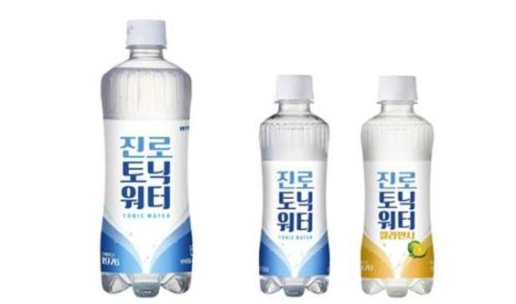 하이트진로음료 '진로 토닉워터' 600 mL와 '진로 토닉워터&깔라만시' 300mL