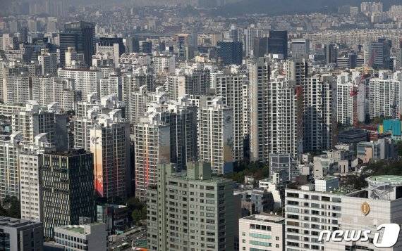 서울 강남의 아파트 밀집지역. 2019.10.21/뉴스1 © News1 이승배 기자 /사진=뉴스1