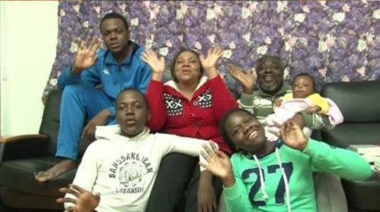 ▲ 라비 일가족. KBS 방송화면 캡처