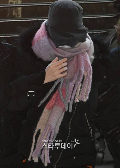 황하나가 7일 영장실질심사를 위해 서울서부지방법원에 출석했다. 사진|유용석 기자