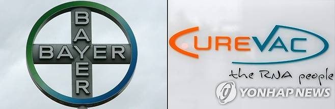 바이엘과 큐어백[AFP=연합뉴스]