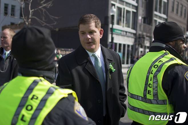 마틴 월시 미국 보스턴 시장 © AFP=뉴스1