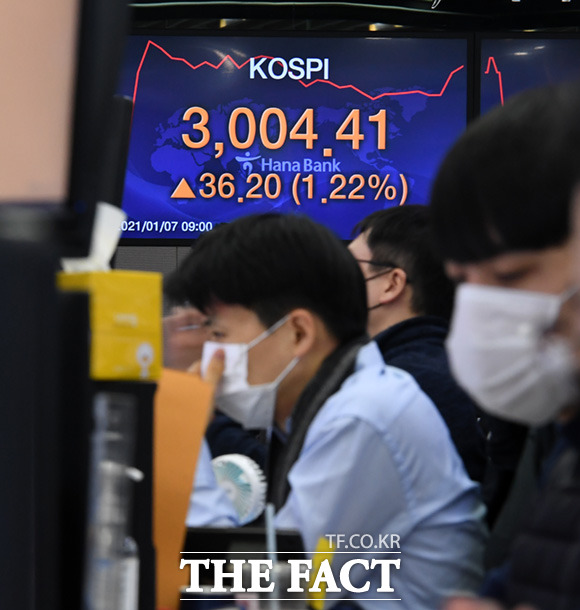 8일 한국은행에 따르면 지난해 12월 중 외국인 증권투자자금은 23억6000만달러 순유출됐다. 주식자금은 차익 실현성 매도 등으로 21억9000만달러 빠져나갔다. /임세준 기자
