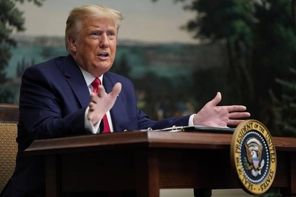 도널드 트럼프 미 대통령. /AP 연합뉴스