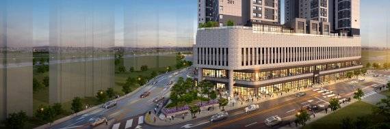 힐스 에비뉴 감삼 센트럴(상업시설) 투시도