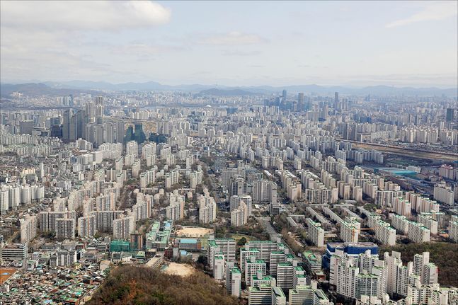 서울 아파트 전경.ⓒ데일리안 홍금표 기자