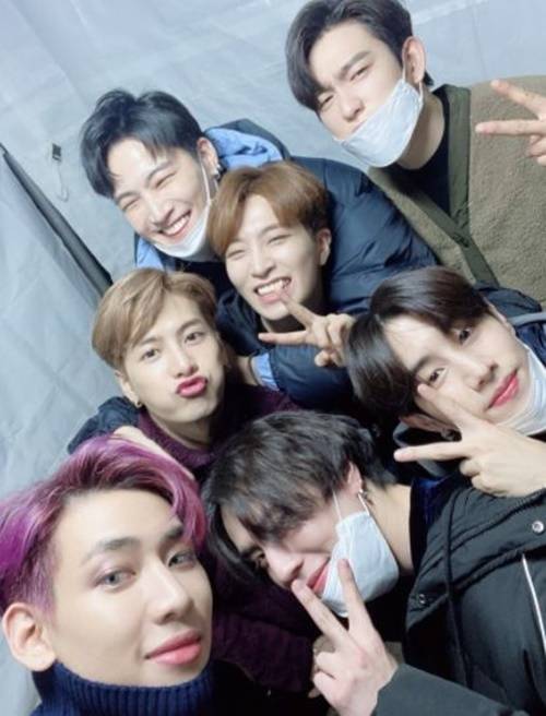 갓세븐 마크 전원 이적설 심경고백 사진=마크 트위터