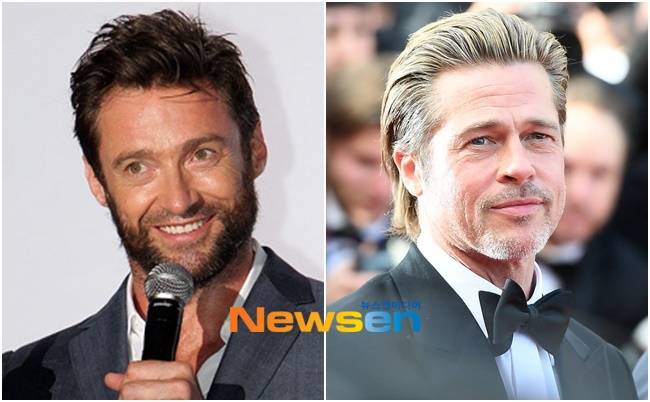 휴 잭맨, 브래드 피트