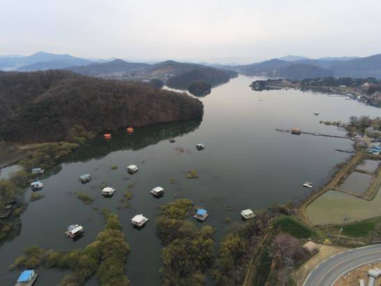 고삼저수지 어업계가 운영하는 낚시터 [고삼새마을어업계 제공. 재판매 및 DB금지]