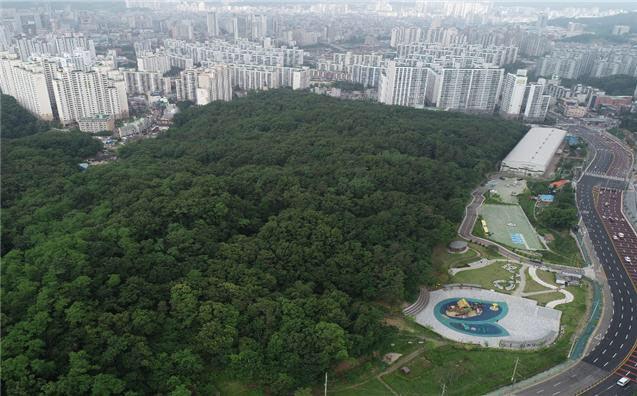 추동공원 전경.(사진=의정부시 제공)