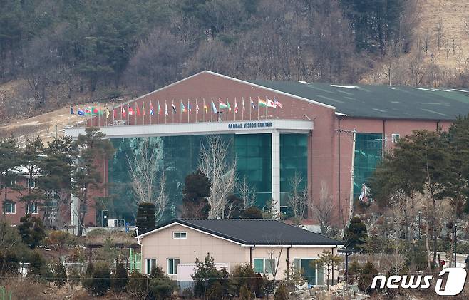 11일 경북 상주시 화서면 상용리 봉황산 자락에 위치한 BTJ열방센터.2021.1.11/뉴스1 © News1 공정식 기자