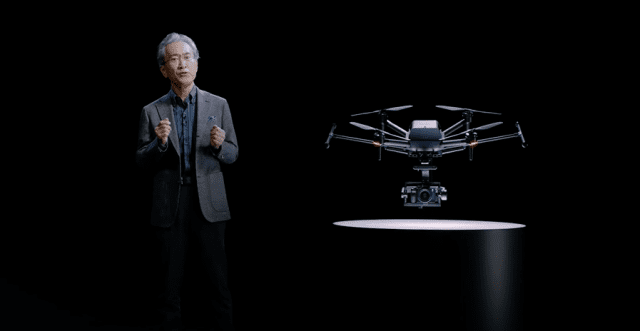 소니가 CES 2021에서 드론 '에어피크' 디자인을 공개했다. (사진=소니)