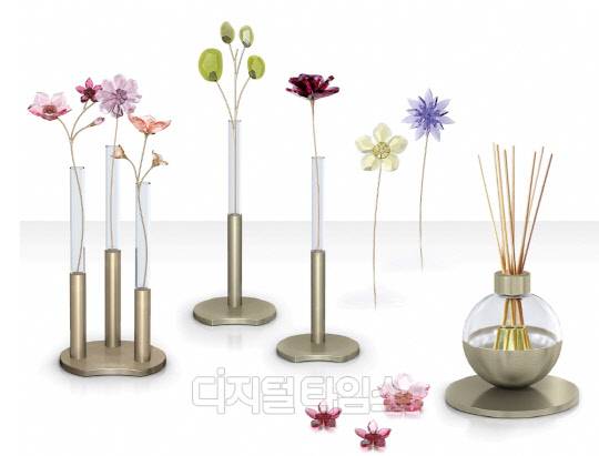 스와로브스키 2021 SS홈 컬렉션 가든 테일. 카카오커머스 제공