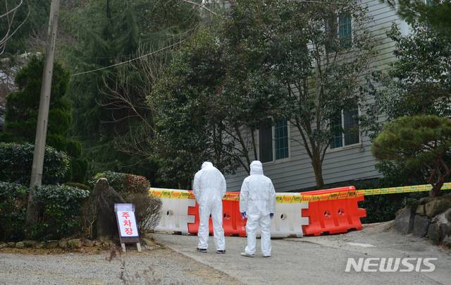 [진주=뉴시스] 진주시 상봉동 국제기도원 폐쇄.