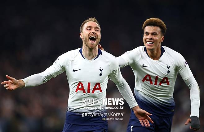 ▲ 에릭센과 알리