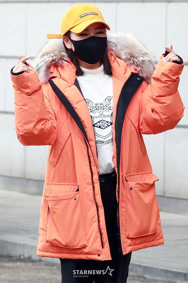 송가인 '한파에도 팬들사랑' [★포토]