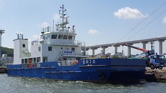 친환경 관공선 '청화2호' [해양수산부 제공. 재판매 및 DB 금지]