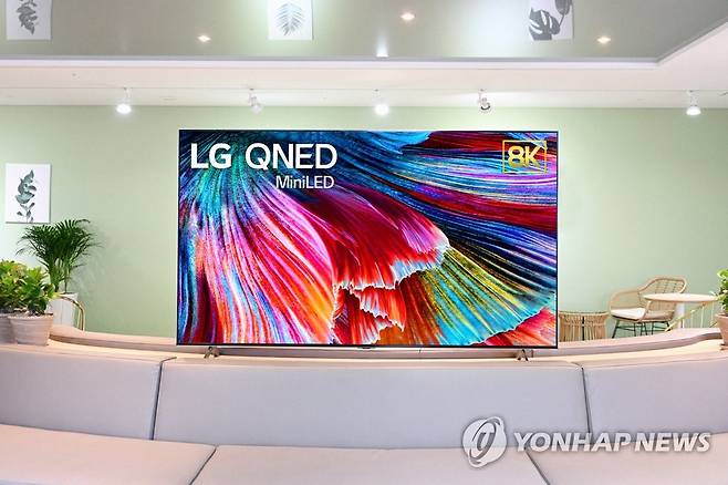 미니 LED 적용 'LG QNED' [LG전자 제공. 재판매 및 DB 금지]