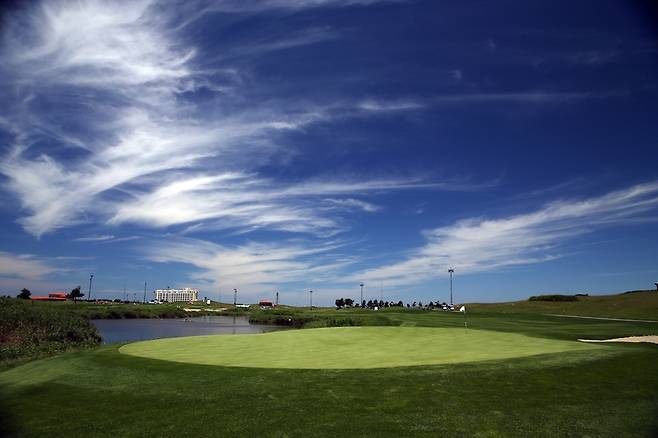 2021 KPGA 윈터투어가 열리는 군산컨트리클럽 전경.(KPGA 제공)© 뉴스1