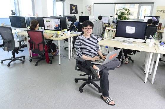 김종윤 스캐터랩 대표. 이지선 기자