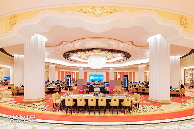 제주신화월드에서 영업 중인 랜딩카지노. 랜딩카지노 제공