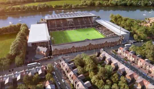 풀럼 FC 홈구장인 템즈강변에 위치한 크레이븐 코티지. 풀럼 팀 별명 코티저도 홈구장 이름에서 나왔다. [풀럼 FC 홈페이지 캡처]