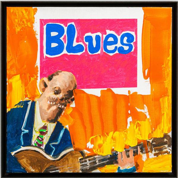 미국 멤피스에서 솔 음악 거장 앨 그린을 그린 `블루스`.  [사진 제공 = 더페이지갤러리]