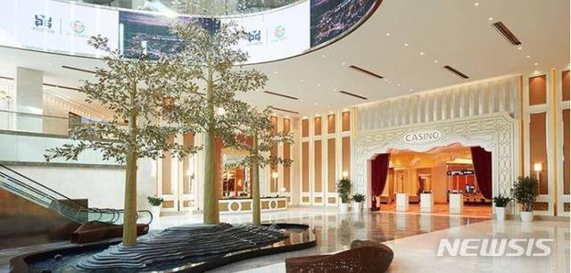 [제주=뉴시스] 제주신화월드 내 랜딩카지노. (사진=제주신화월드 홈페이지 캡처)