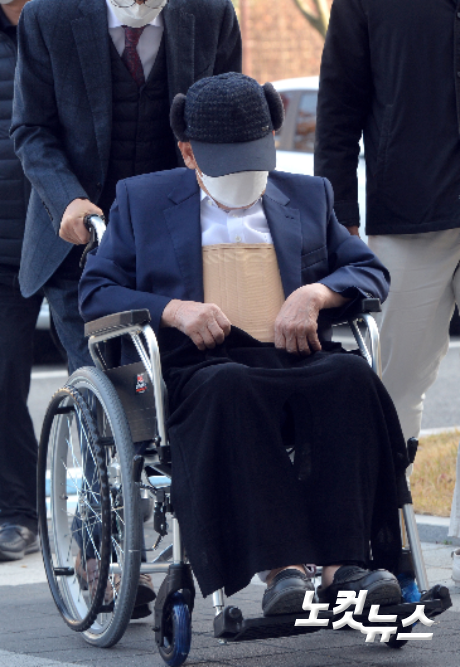 이단 신천지 이만희 교주. 이한형 기자