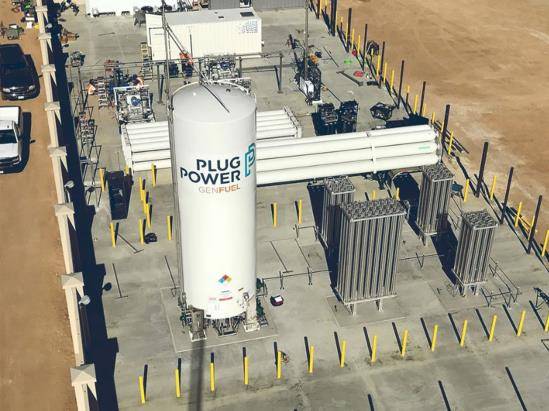 플러그파워 액화수소탱크. 연합뉴스