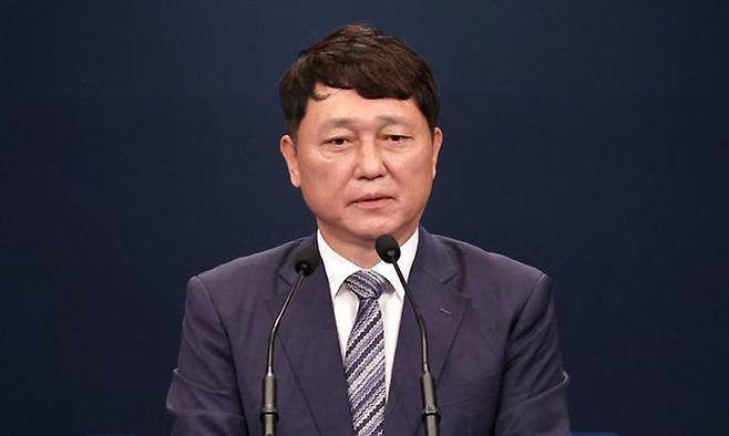 최재성 청와대 정무수석. 연합뉴스