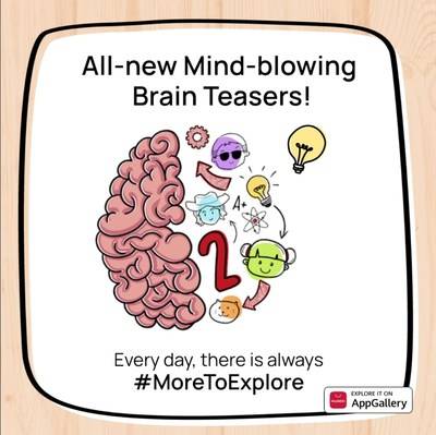 Unico Studio, AppGallery에서 인기 있는 'Brain Test' 게임 출시 (PRNewsfoto/AppGallery)