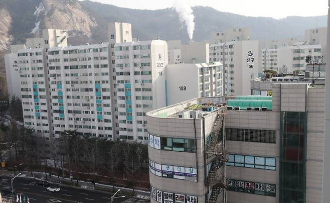 최근 15억7천만원에 거래된 전용면적 115㎡ 노원구 청구라이프 아파트 모습.(사진=연합뉴스)