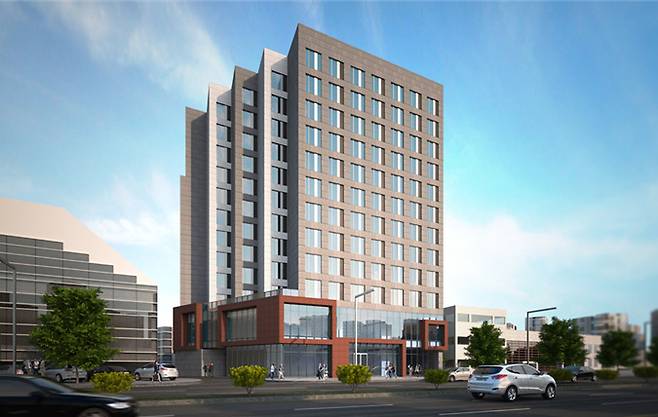 서울 강서구 공항동 역세권 청년주택 계획도. 서울시 제공