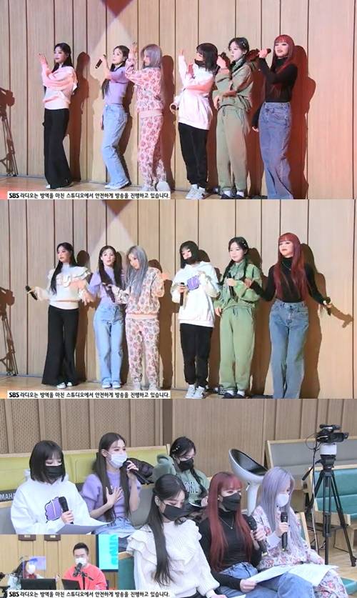 ‘컬투쇼’ (여자)아이들이 솔직한 입담을 자랑했다. 사진=‘컬투쇼’ 보이는라디오 캡쳐