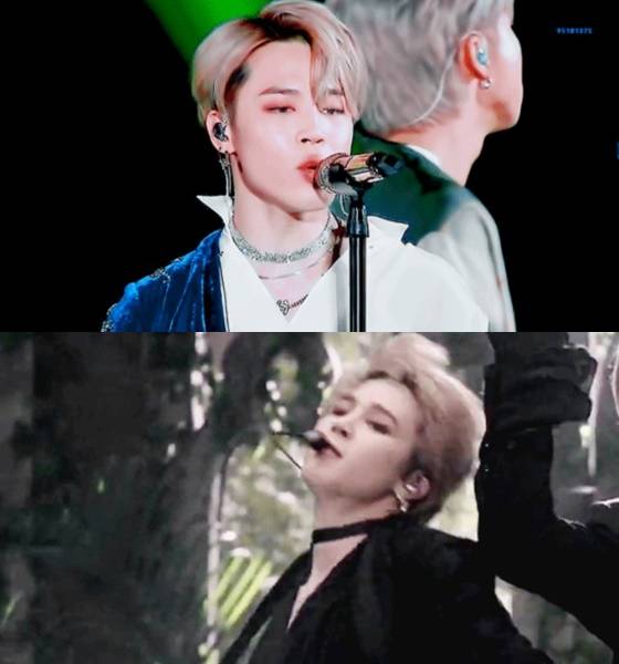 '패션트렌드 주도' 방탄소년단 지민, 매혹의 '초커' 스타일 큰 화제..스페인TV도 '지민 초커'