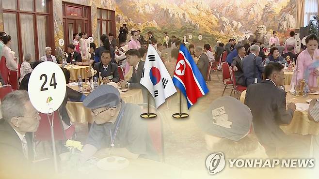 상봉 기다리는 5만 6천명…상시 만남•서신교환 시급 (CG) [연합뉴스TV 제공]