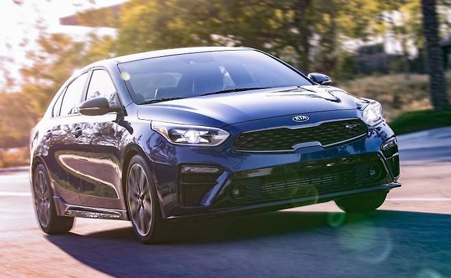 북미명 포르테로 팔리는 K3