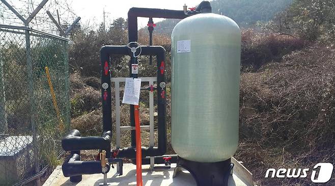 마을상수도 정수장치© 뉴스1