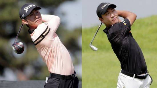 이수민(왼쪽)과 전가람이 군 복무를 위해 잠시 필드를 떠난다.