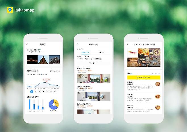 카카오맵 화면. 카카오 제공