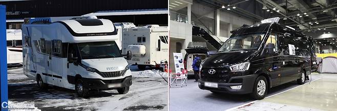 국내에서 제작되고 있는 캠핑카, 베이스와 카테고리는 달라도 국내 기술력으로 제작된 국산 캠핑카이다