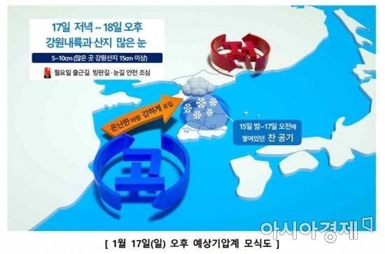 이미지 출처=강원지방기상청