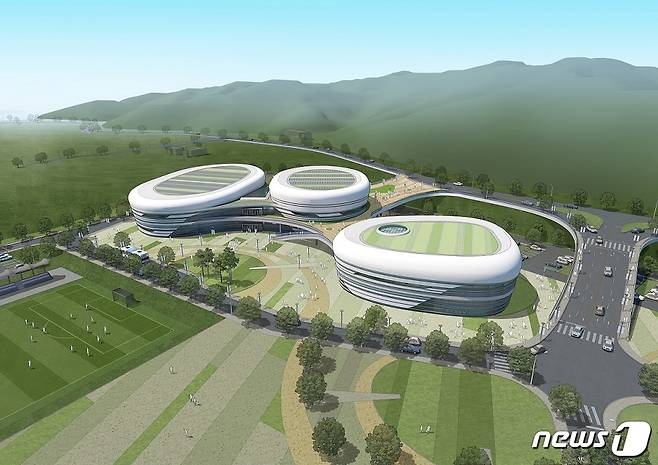 강원 양구종합스포츠타운 조감도. (양구군 제공) /© 뉴스1