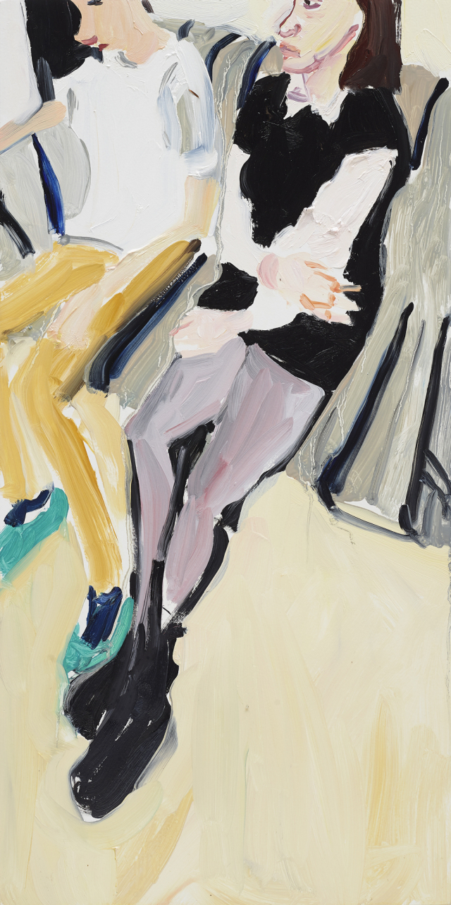 샹탈 조페 '프레이저와 에스메' /사진제공=리만머핀갤러리 ⓒ Chantal Joffe. Courtesy the artist and Victoria Miro. Presented by Lehmann Maupin, Seoul.