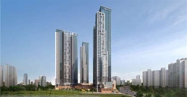 평택 힐스테이트고덕센트럴 투시도