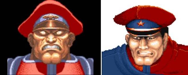 (인 게임 속 장군의 모습. 어마어마한 악당의 모습이다)