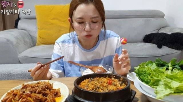 먹방 유튜버 ‘햄지’(본명 함지형)/ 유튜브 캡처