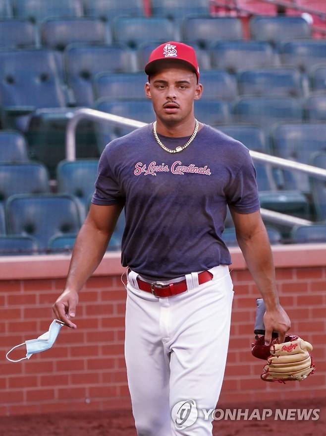 세인트루이스 마무리 투수 1순위 조던 힉스 [UPI=연합뉴스 자료사진]